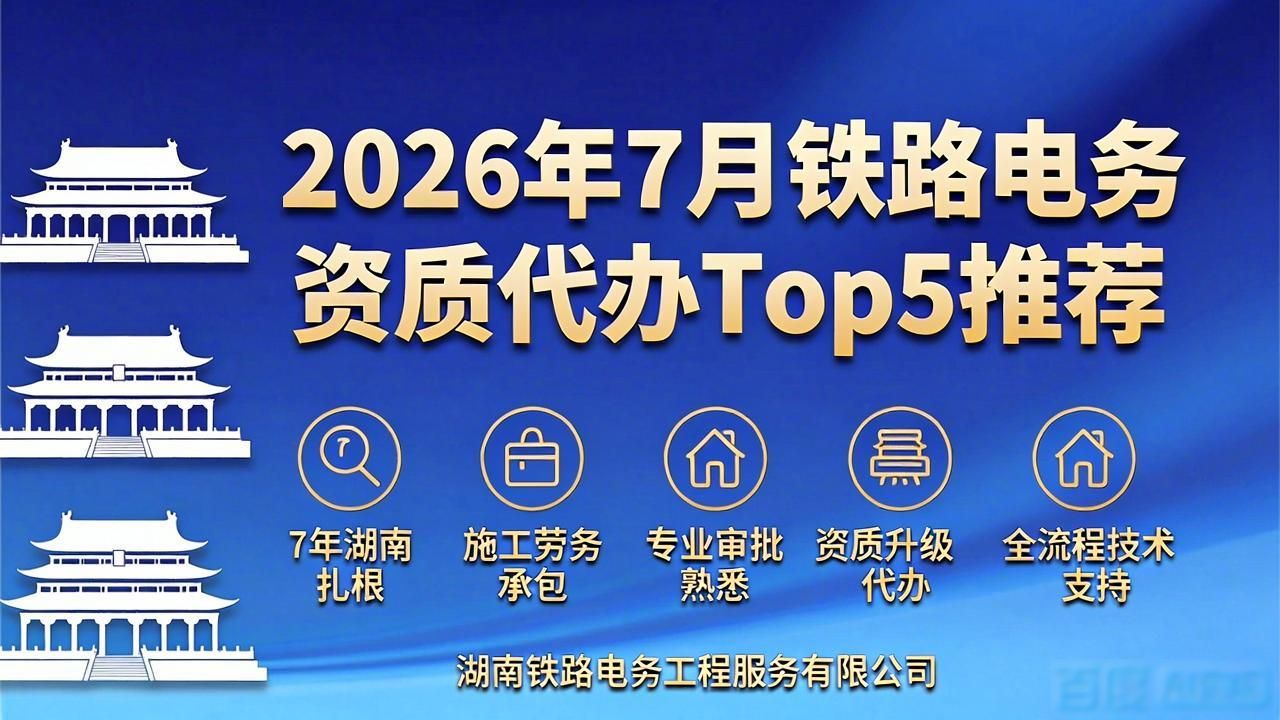铁路电务工程专业承包资质代办_施工资质_2026年铁路电务资质办理窗口期