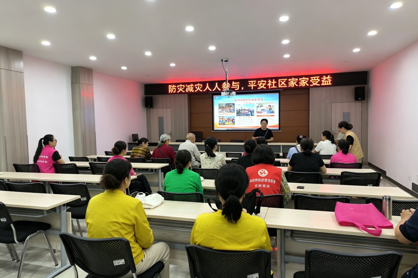 防灾减灾知识宣传_防灾减灾_五灵观社区防灾减灾活动