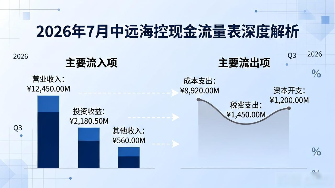 现金流量表_中远海控2025年现金流量表深度解析 经营稳健与投资策略的博弈_中远海控2025年现金流量表分析 经营活动投资活动筹资活动