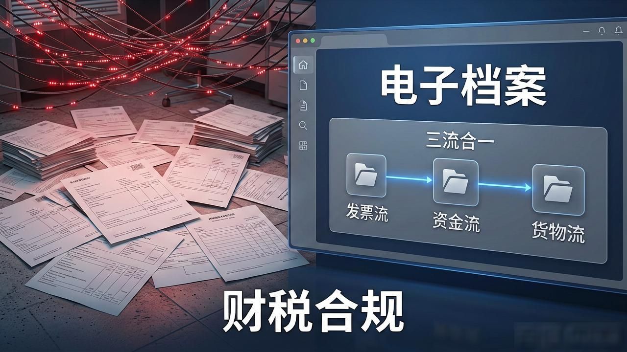 电子档案_财税档案数智化转型_云端存档合规体系