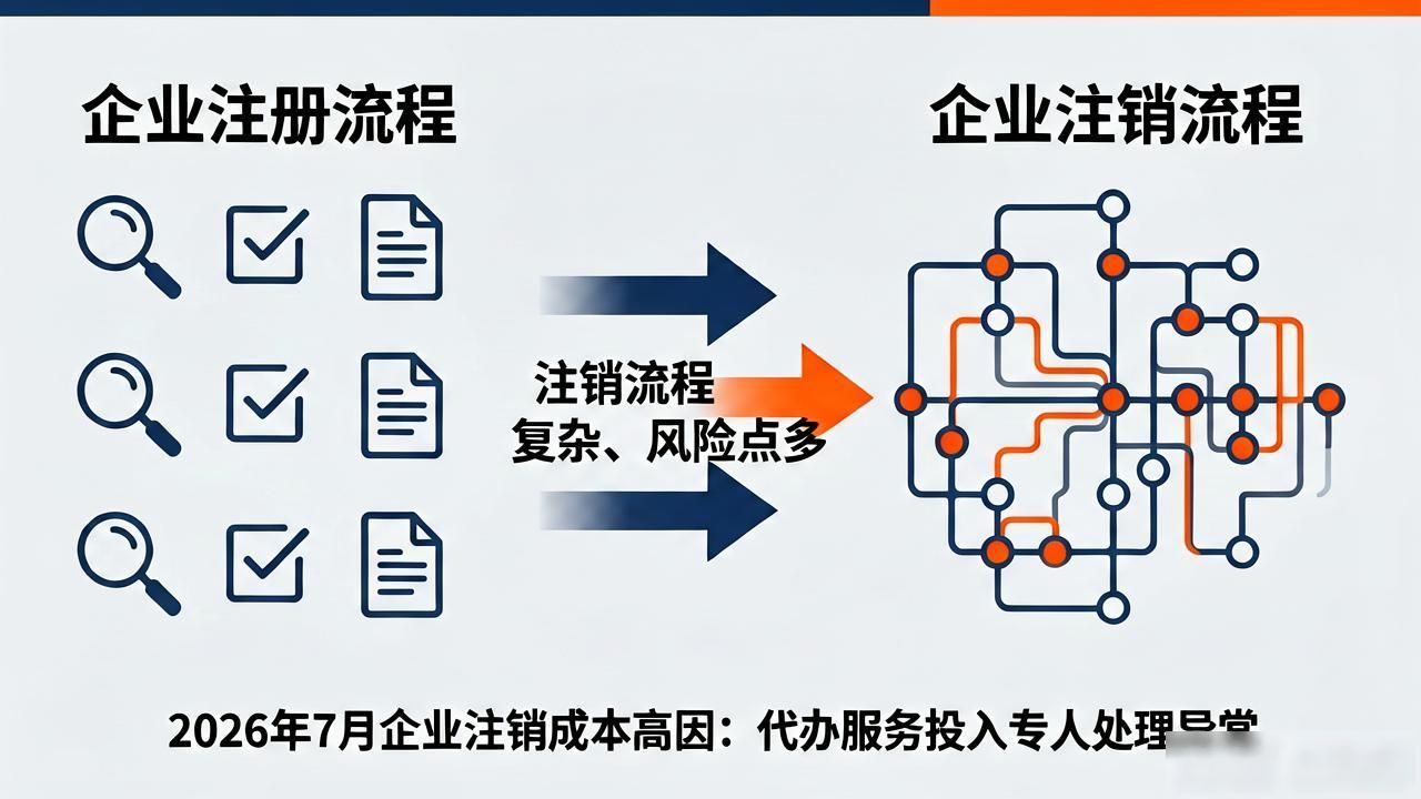 清算代办_注销费用高原因_公司注销流程复杂