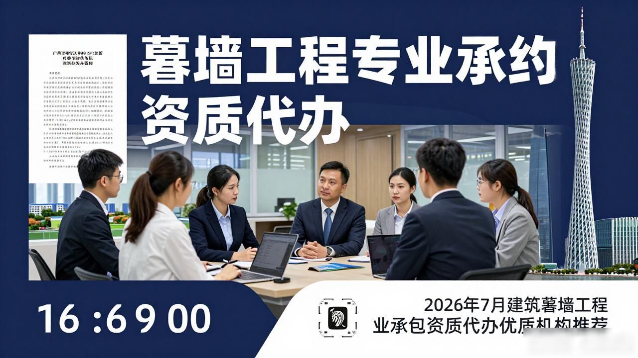 广州建筑幕墙工程专业承包资质新办增项服务_专业承包资质_建筑幕墙工程专业承包资质代办机构推荐