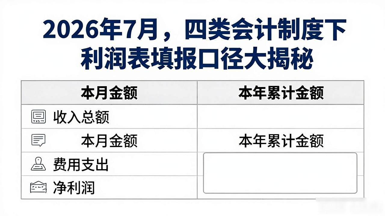 利润表_小企业会计准则财务报表填报口径_企业会计准则财务报表填报口径
