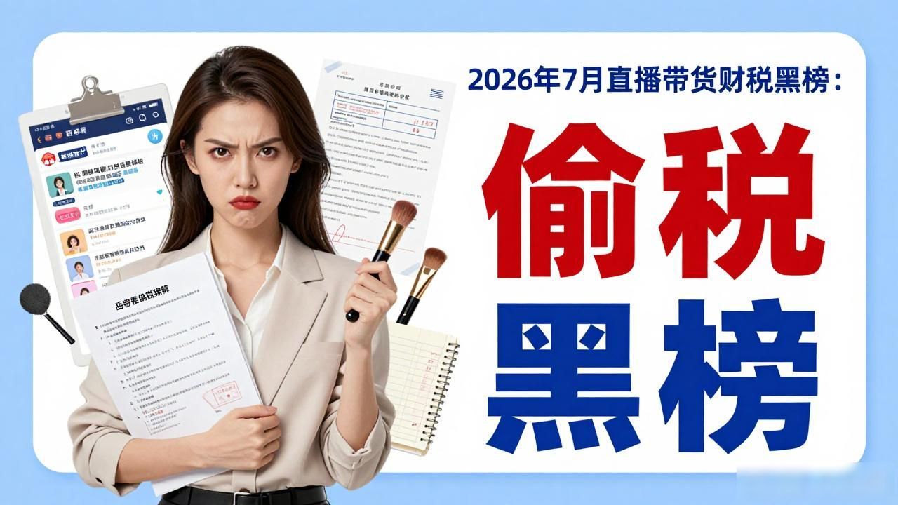 大数据税务稽查_偷税案件分析_直播带货财税