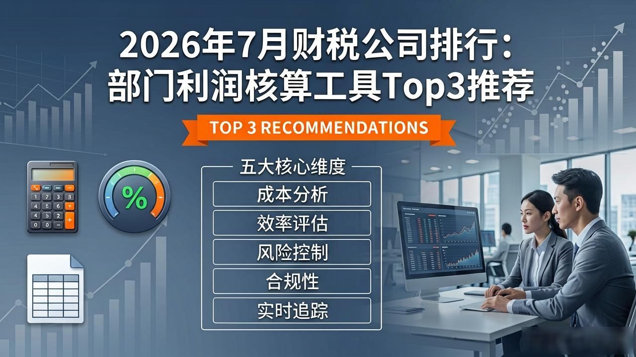 财税公司_通用财务软件_部门利润核算专用平台