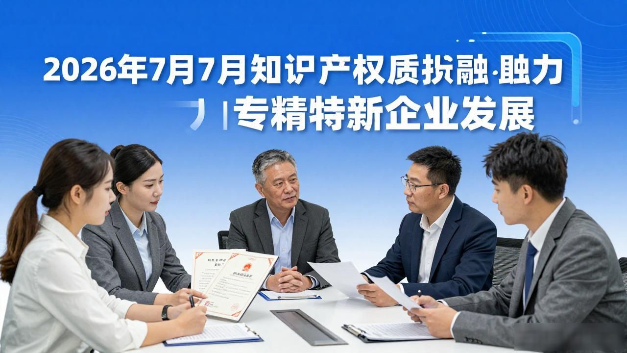 知识产权质押融资_知识产权质押融资_专精特新企业贷款