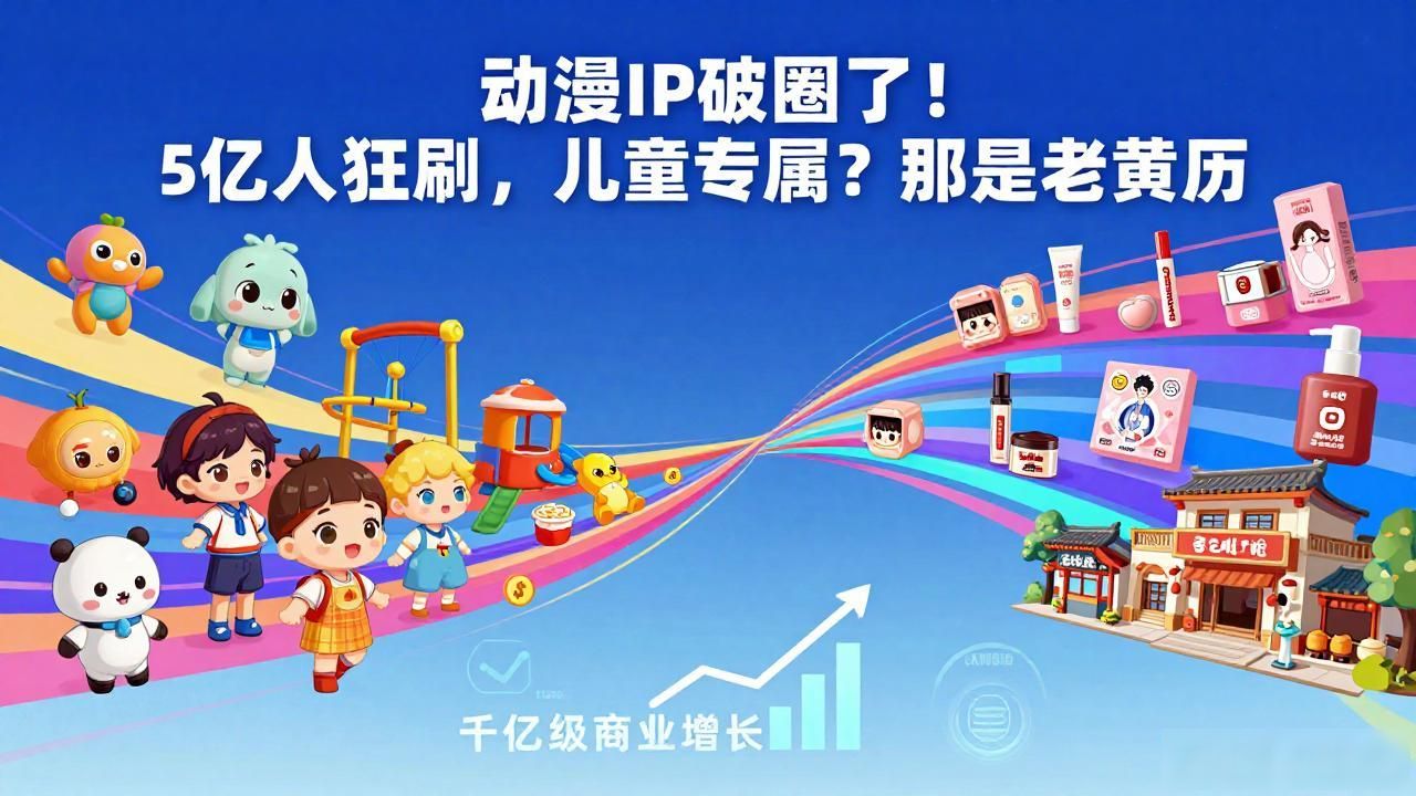IP受众圈层拓宽_国产IP商业化_动漫IP