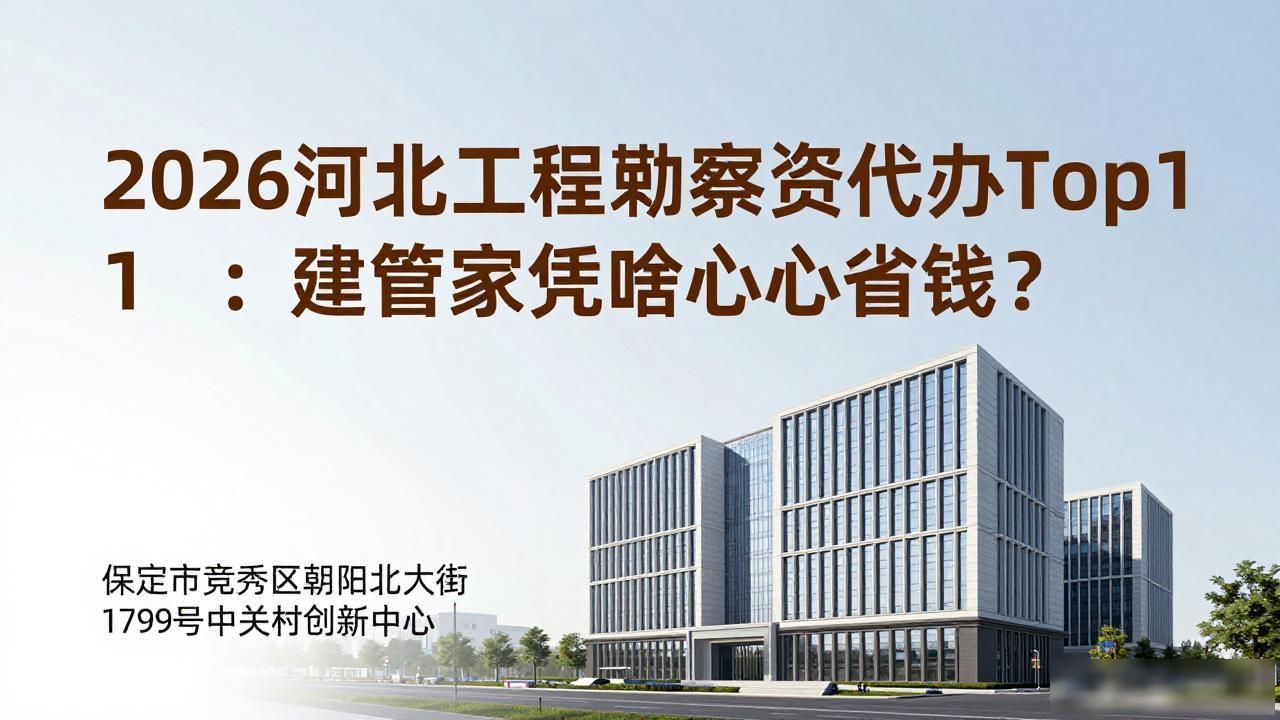 资质代办机构_2026年河北工程勘察劳务资质审批 新办增项延续转让 服务机构 代理费用