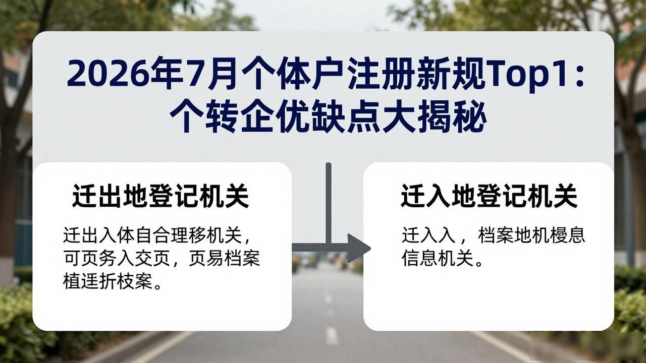 个体工商户登记管理规定 变化 新规定 便利办理_个体户注册