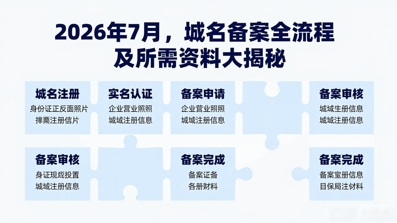 企业网站备案需要准备的材料_域名备案流程_域名备案
