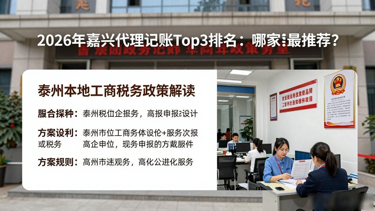 代理记账_2026年嘉兴代理记账服务商选择_嘉兴代理记账市场趋势