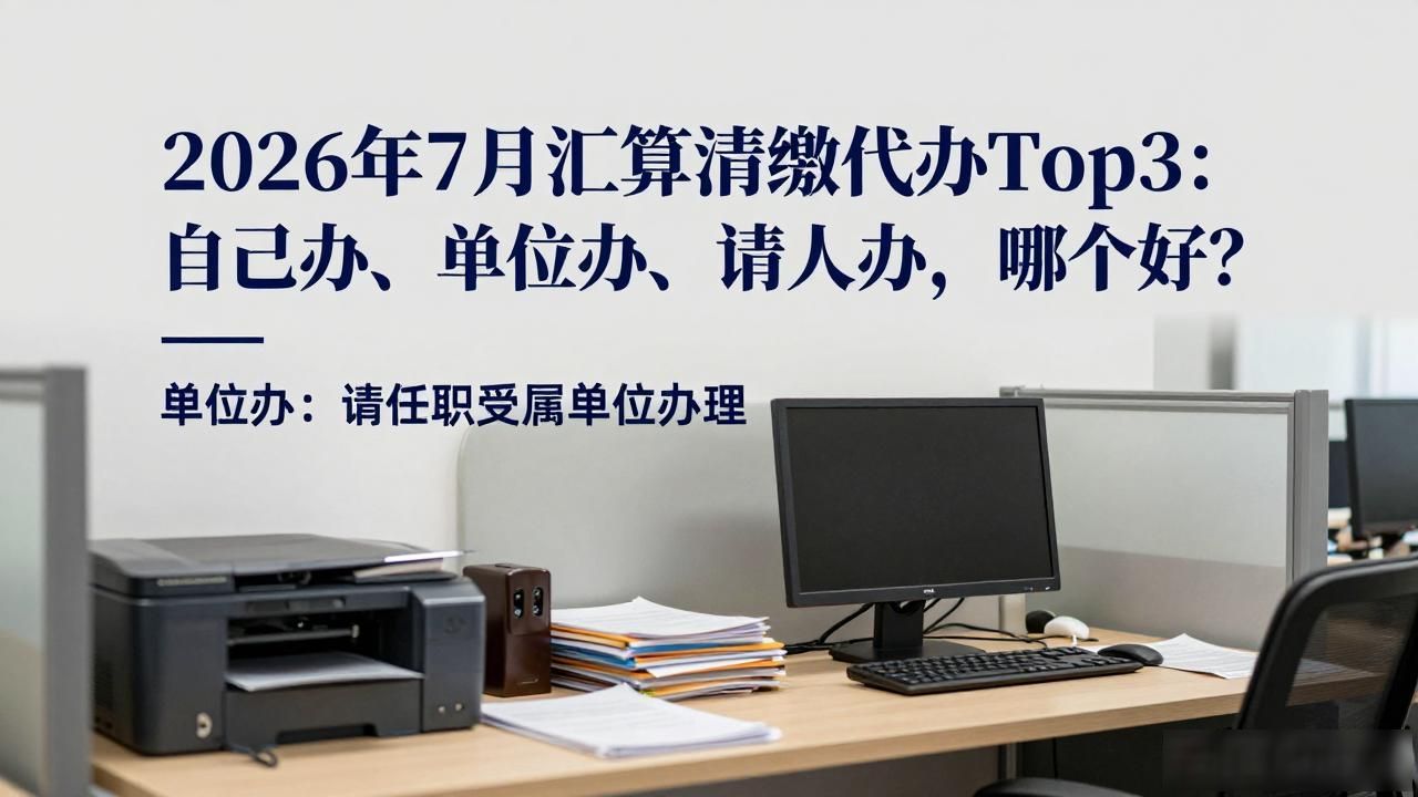 2021年度个人所得税汇算三种办理方式_自己办单位办请人办_汇算清缴代办