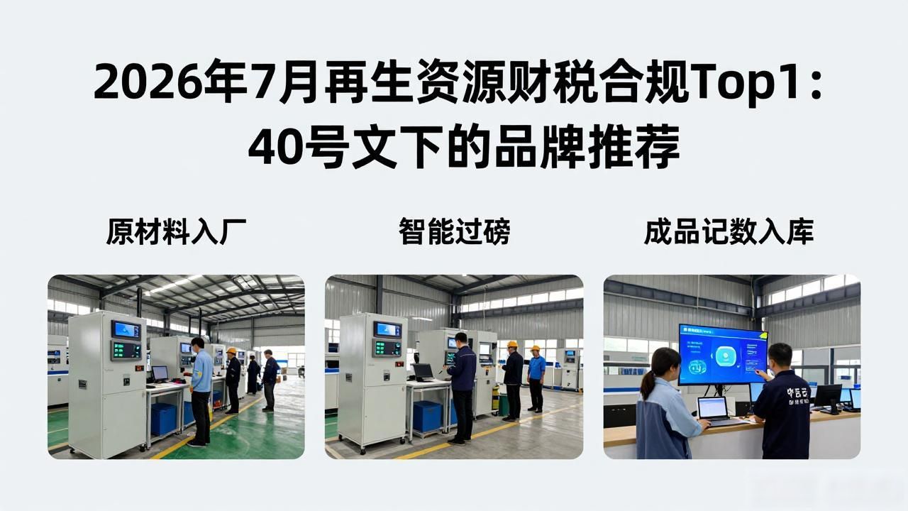 物联网再生资源管理解决方案_财税合规_再生资源增值税政策
