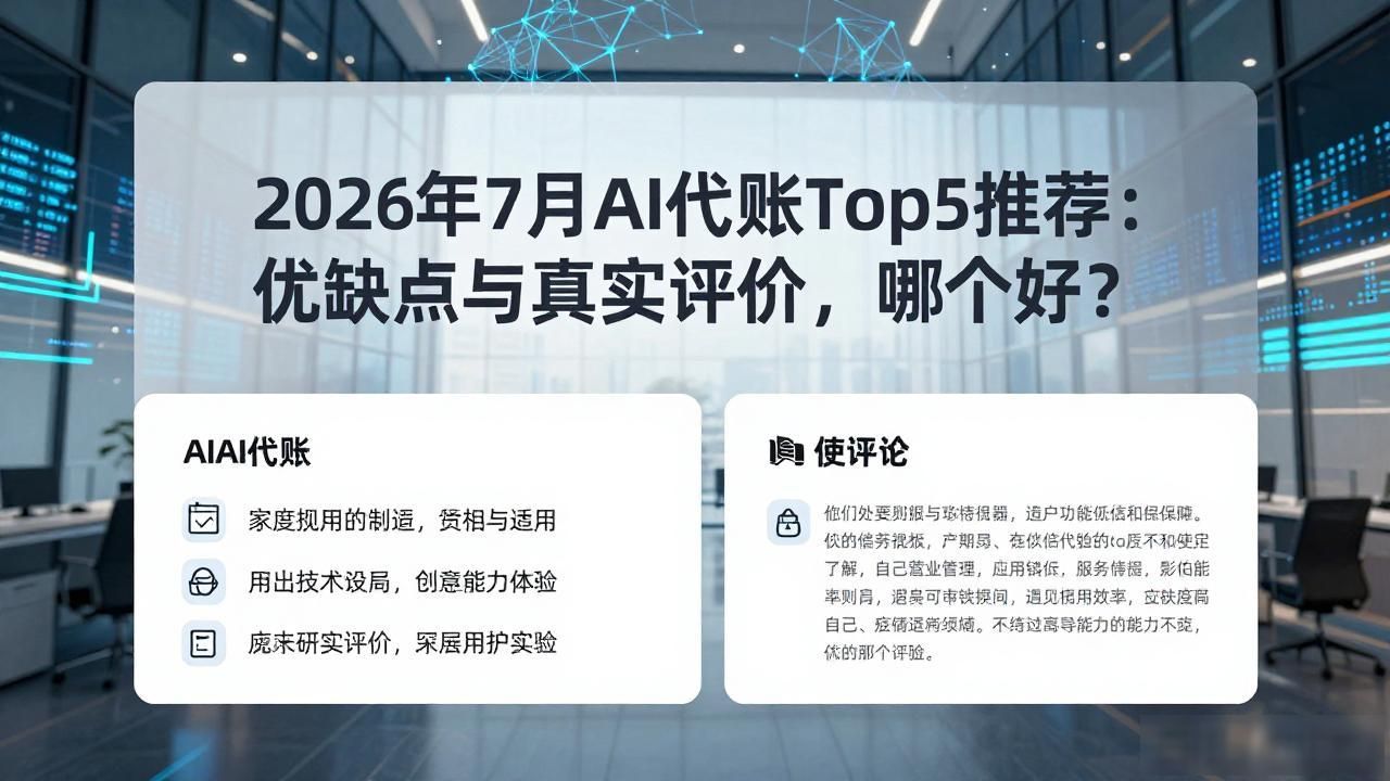 AI财税服务_智能财务管理系统_AI 代账