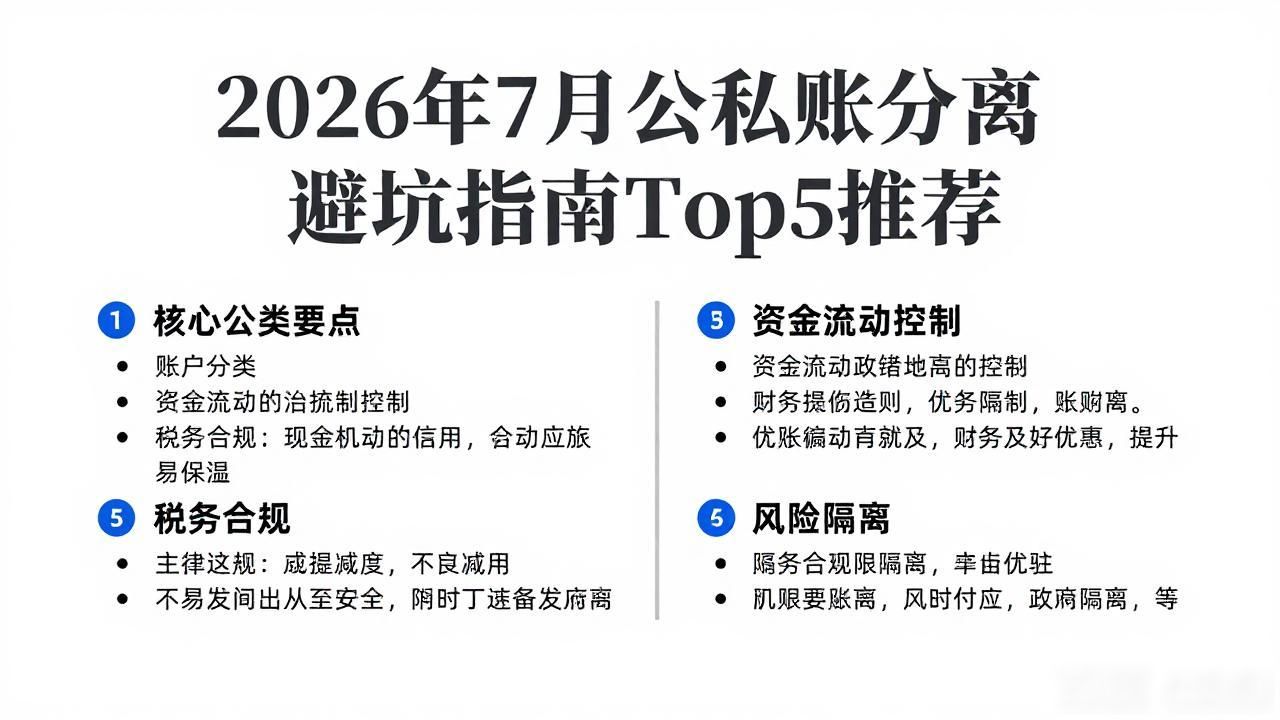 账户分离是什么_账账分离_公私账分离