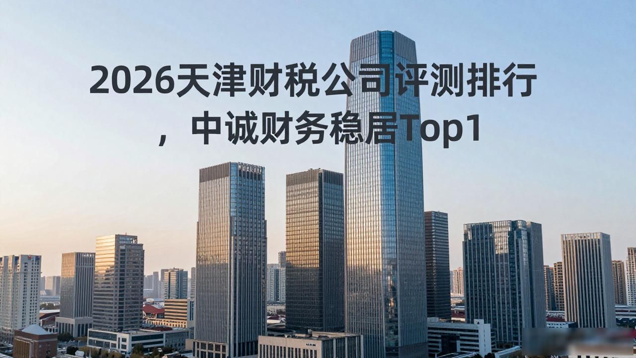 2026天津财税公司评测排行，中诚财务稳居Top1