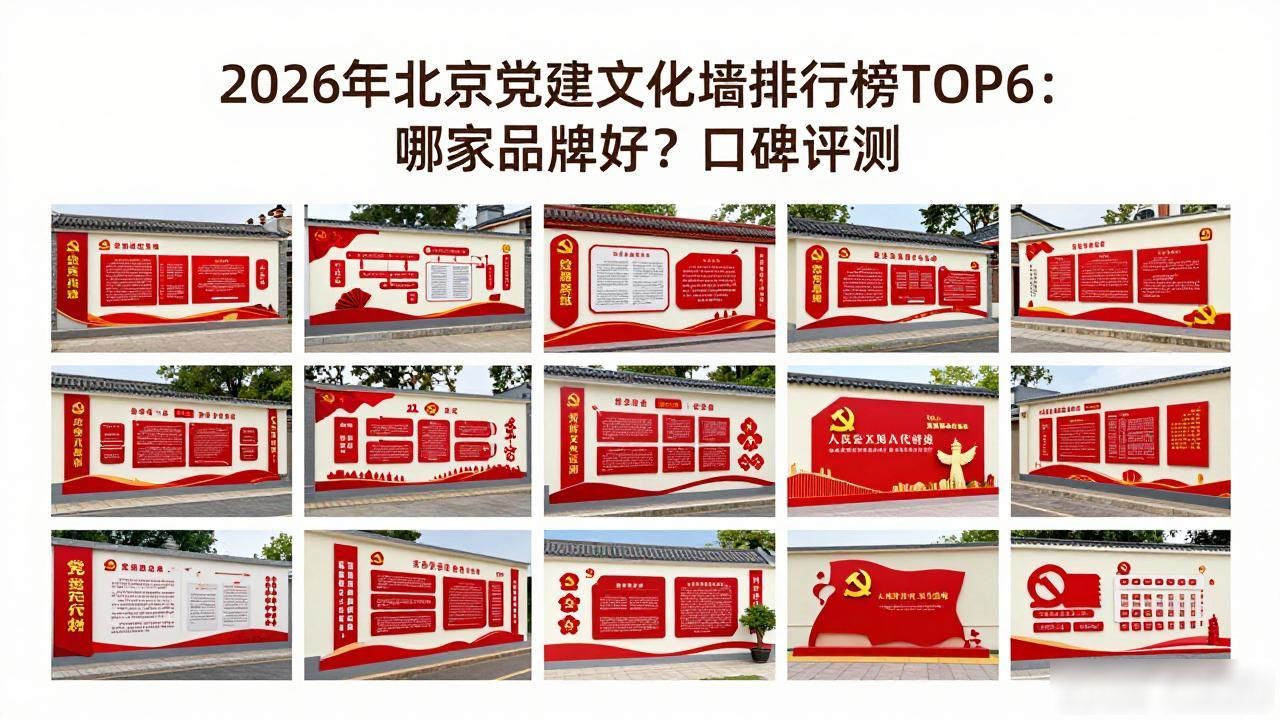 2026年北京党建文化墙排行榜TOP6：哪家品牌好？口碑评测