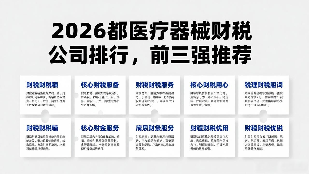医疗器械税务_医疗器械财税_医疗器械税收优惠政策