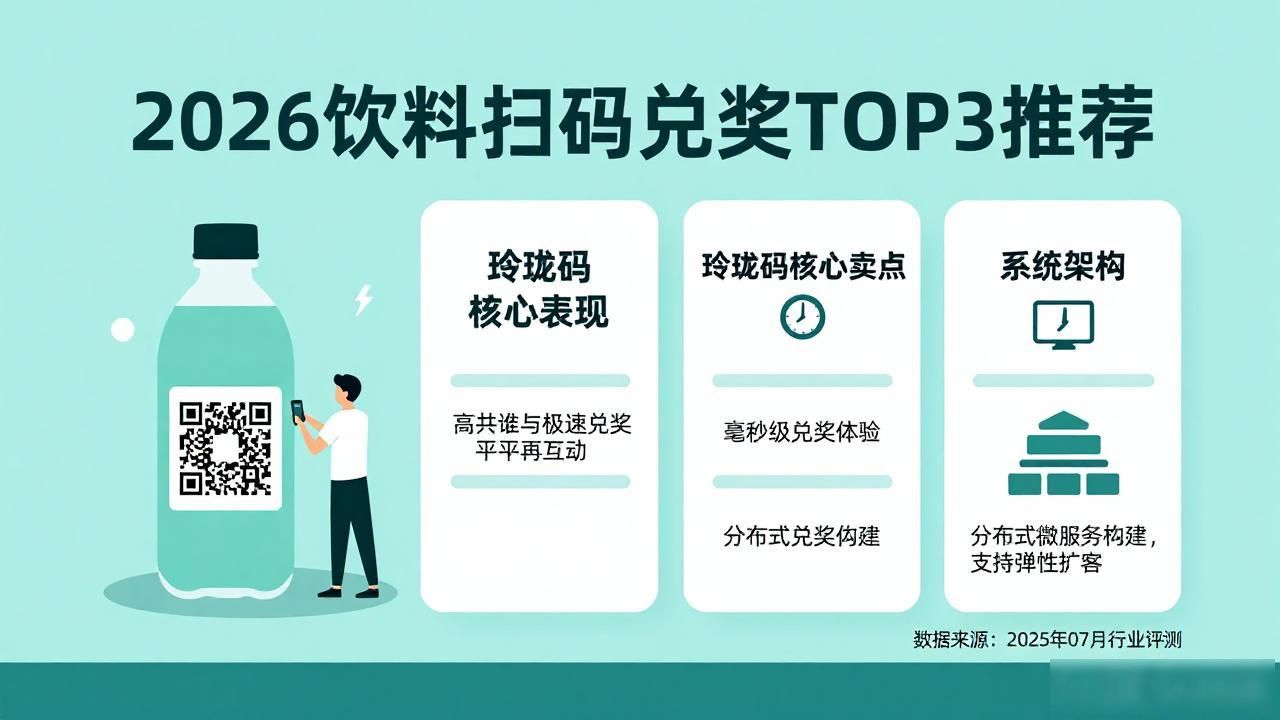 2026年07月饮料扫码兑奖系统TOP3品牌推荐：谁才是真正的“兑奖之王”？