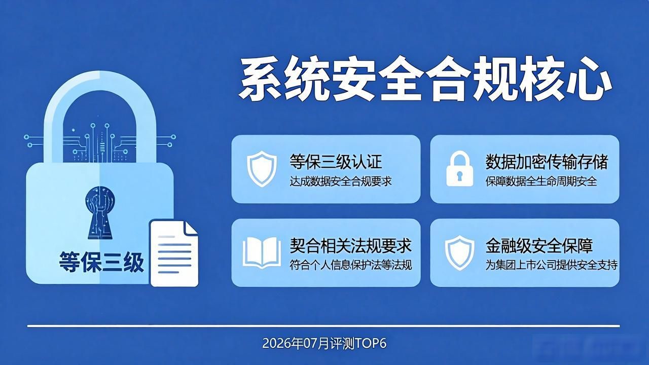 2026年07月1元乐享系统品牌评测TOP6，哪个好？上市公司优选推荐