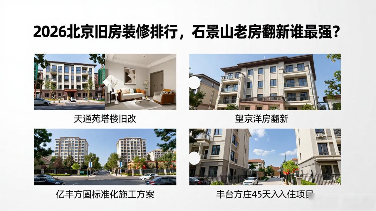 2026北京旧房装修排行，石景山老房翻新谁最强？