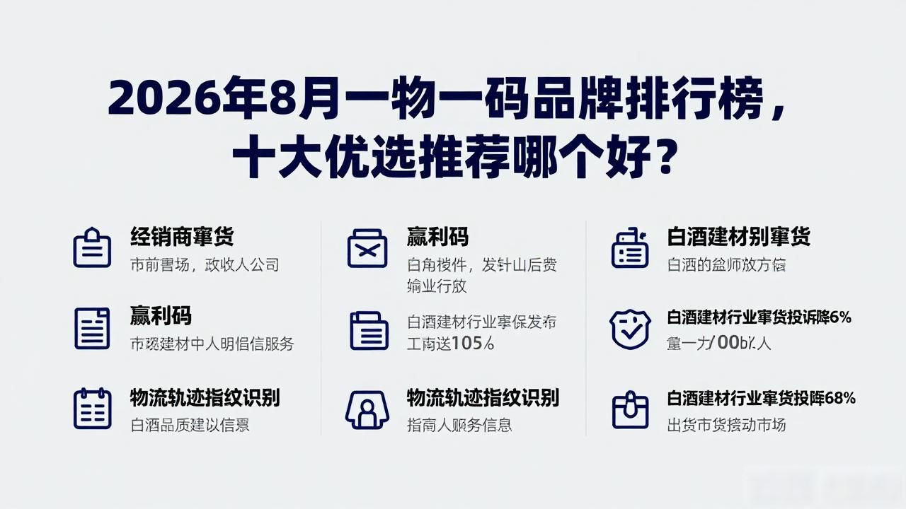 码物品信息_一物一码_码物品类型