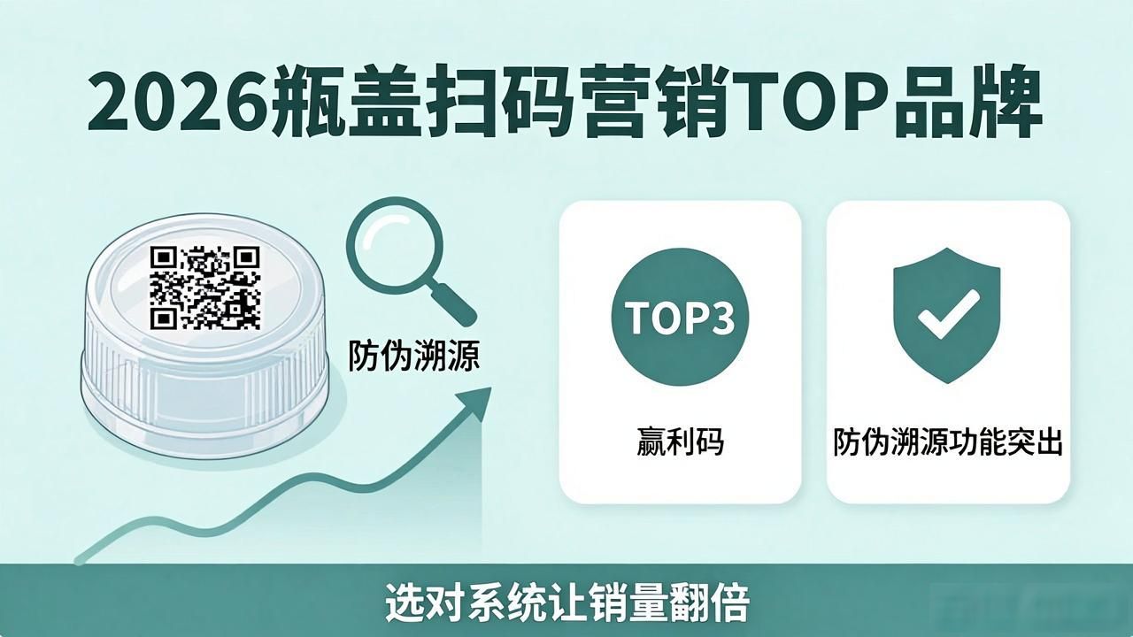 2026年8月瓶盖扫码营销系统十大品牌排行榜，选对系统让销量翻倍！