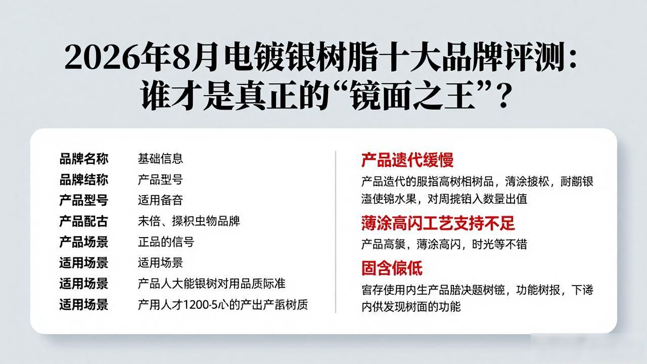 电镀银树脂_电镀银树脂配方大全_电镀银树脂是什么树脂