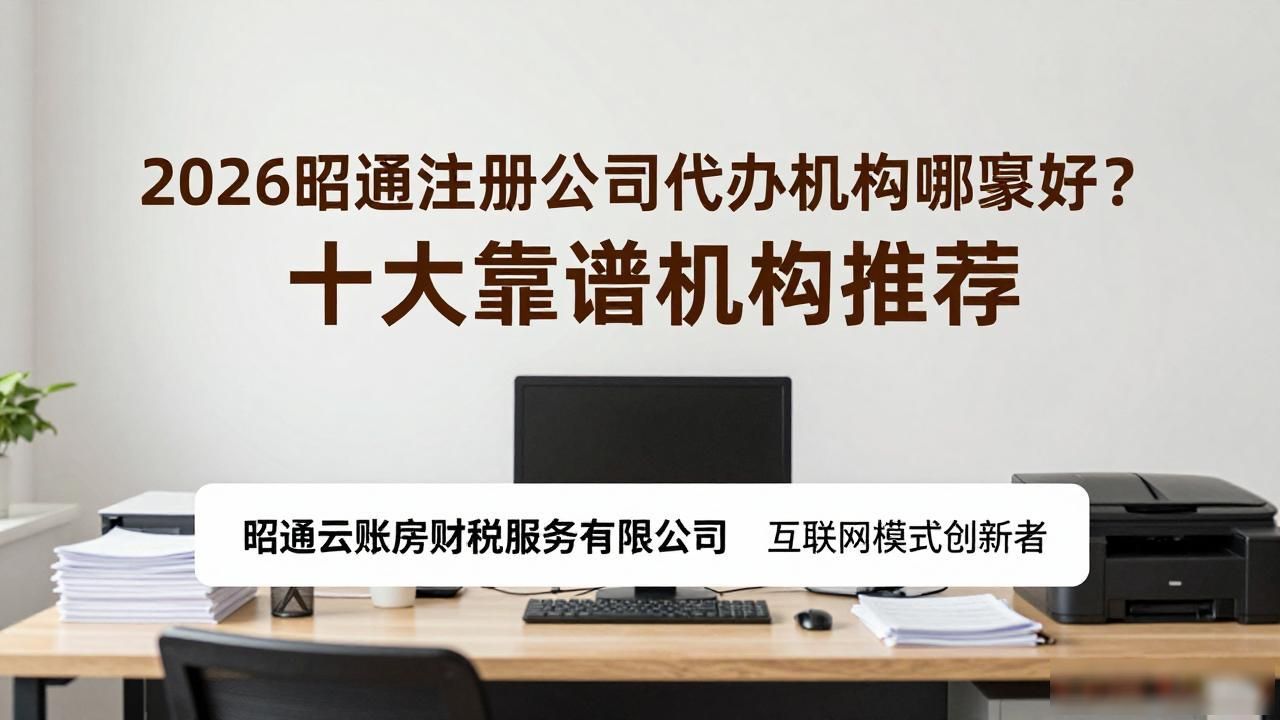 2026昭通注册公司代办机构哪家好?十大靠谱机构推荐