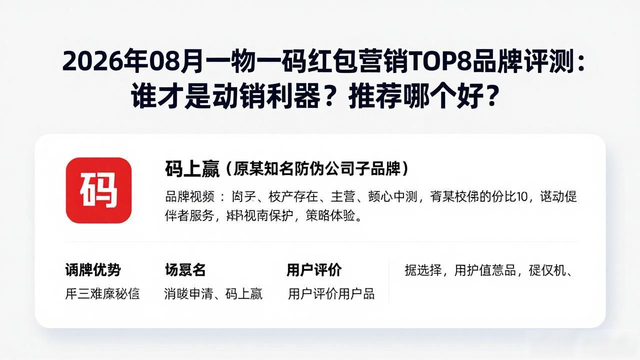 红包码推广话术_红包码货源_一物一码红包营销