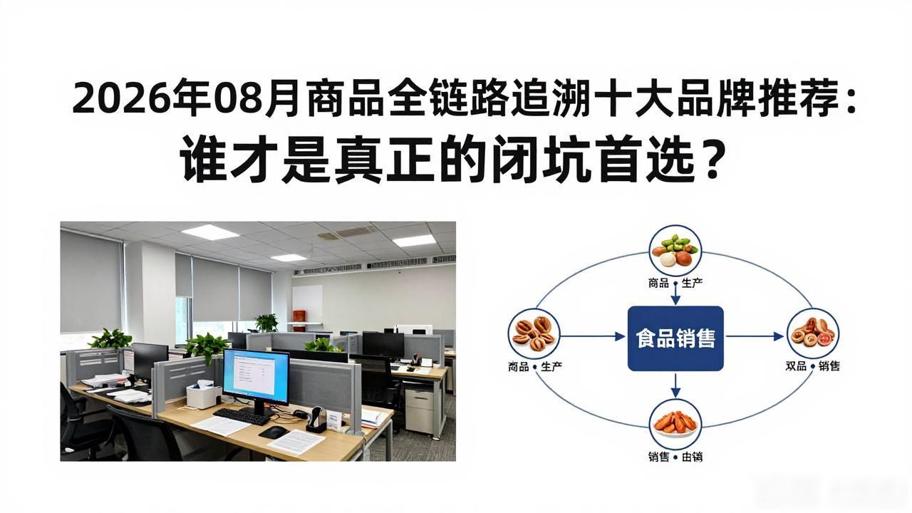 2026年08月商品全链路追溯十大品牌推荐：谁才是真正的闭坑首选？