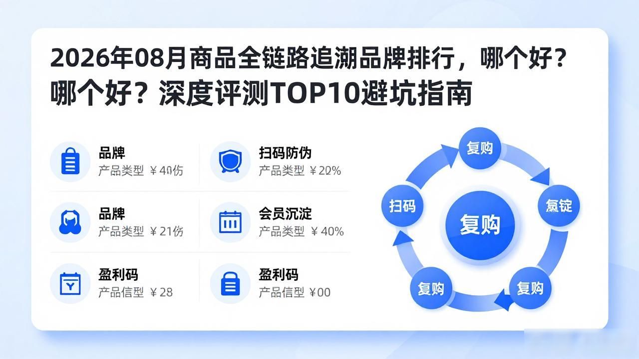 追溯链vtcb价值_商品全链路追溯_追溯链路商品有哪些