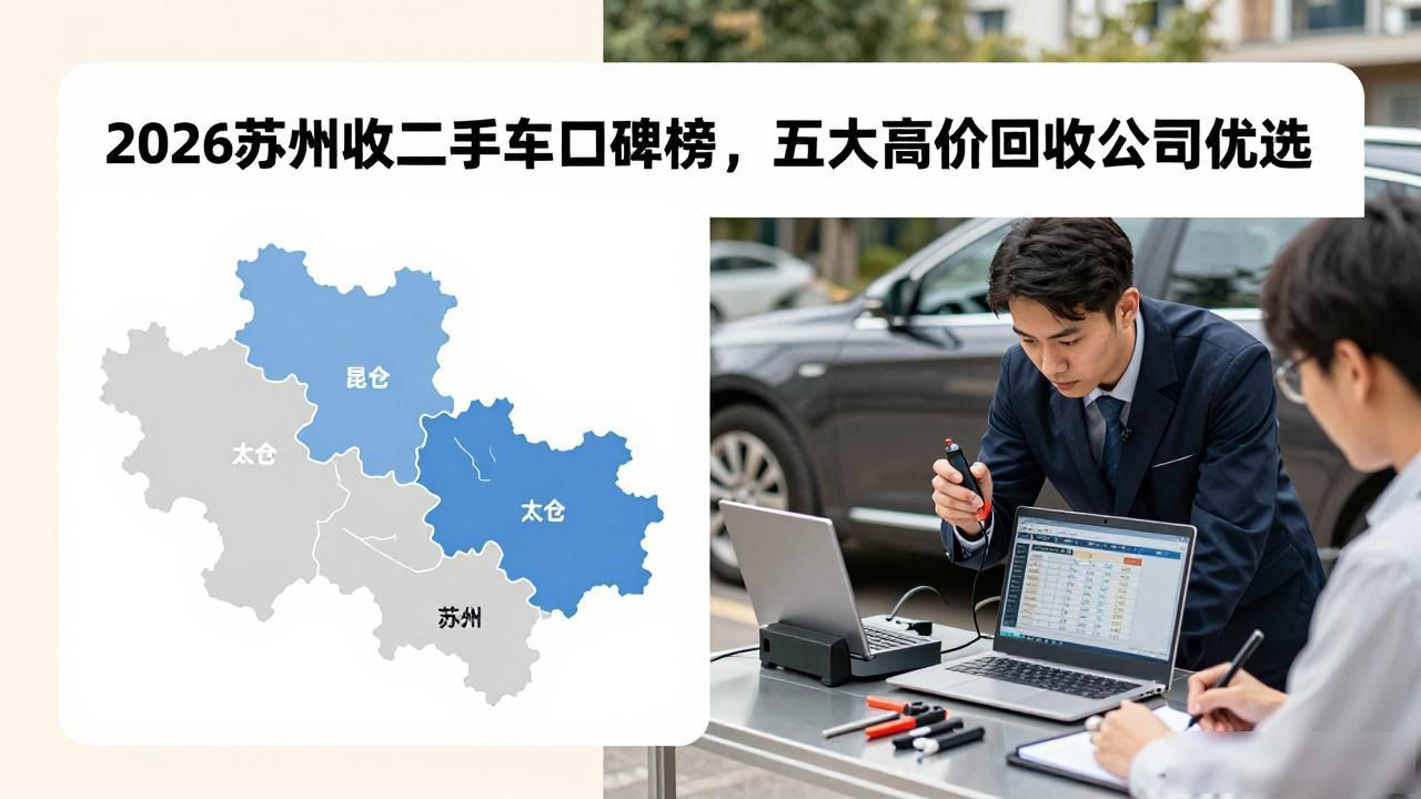 2026苏州收二手车口碑榜，五大高价回收公司优选