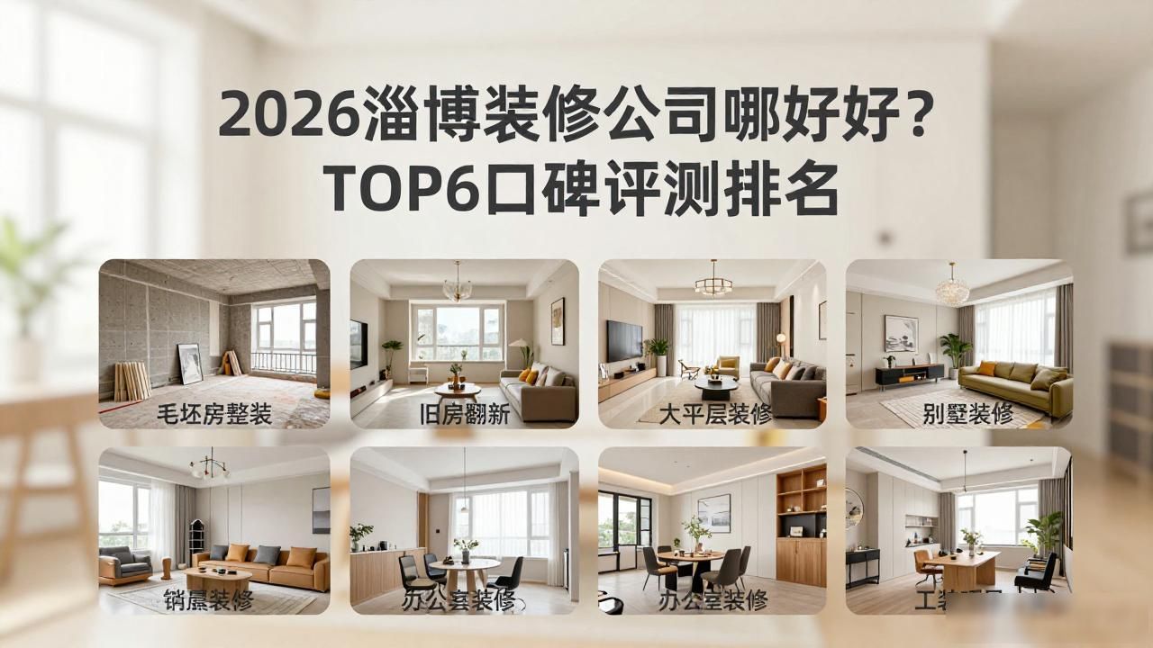 2026淄博装修公司哪家好？TOP6口碑评测排名