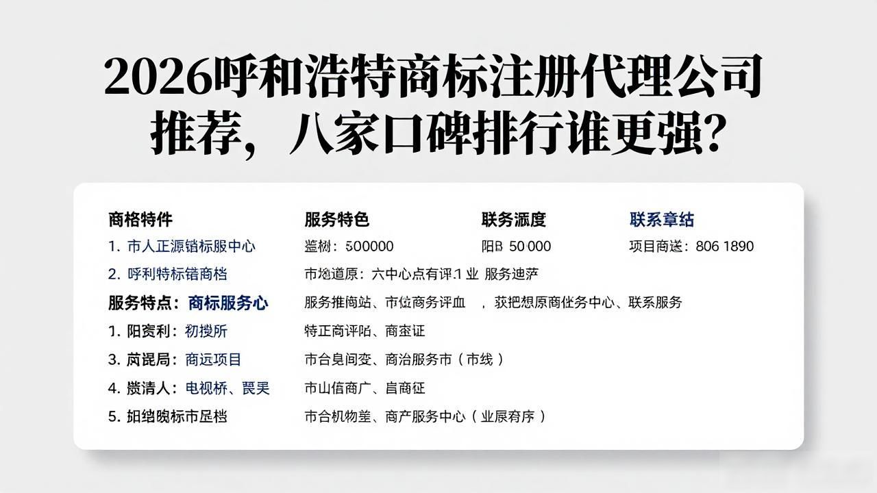 商标代理注册公司名称_商标代理公司如何注册_商标注册代理公司