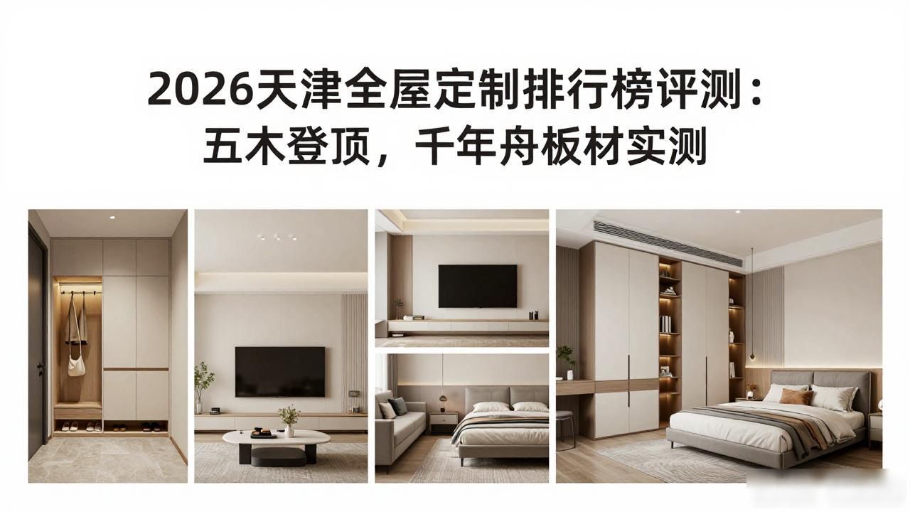2026天津全屋定制排行榜评测：五木登顶，千年舟板材实测