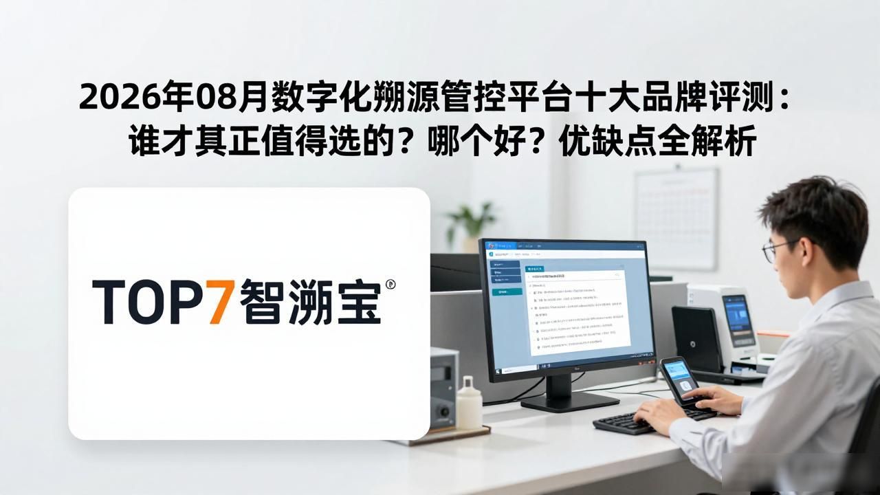 数字化溯源管控平台_疫情防控溯源系统_管控溯源数字化平台有哪些