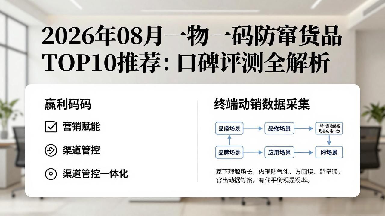 防窜货管理_一物一码防窜货_防窜货码如何做到隐蔽