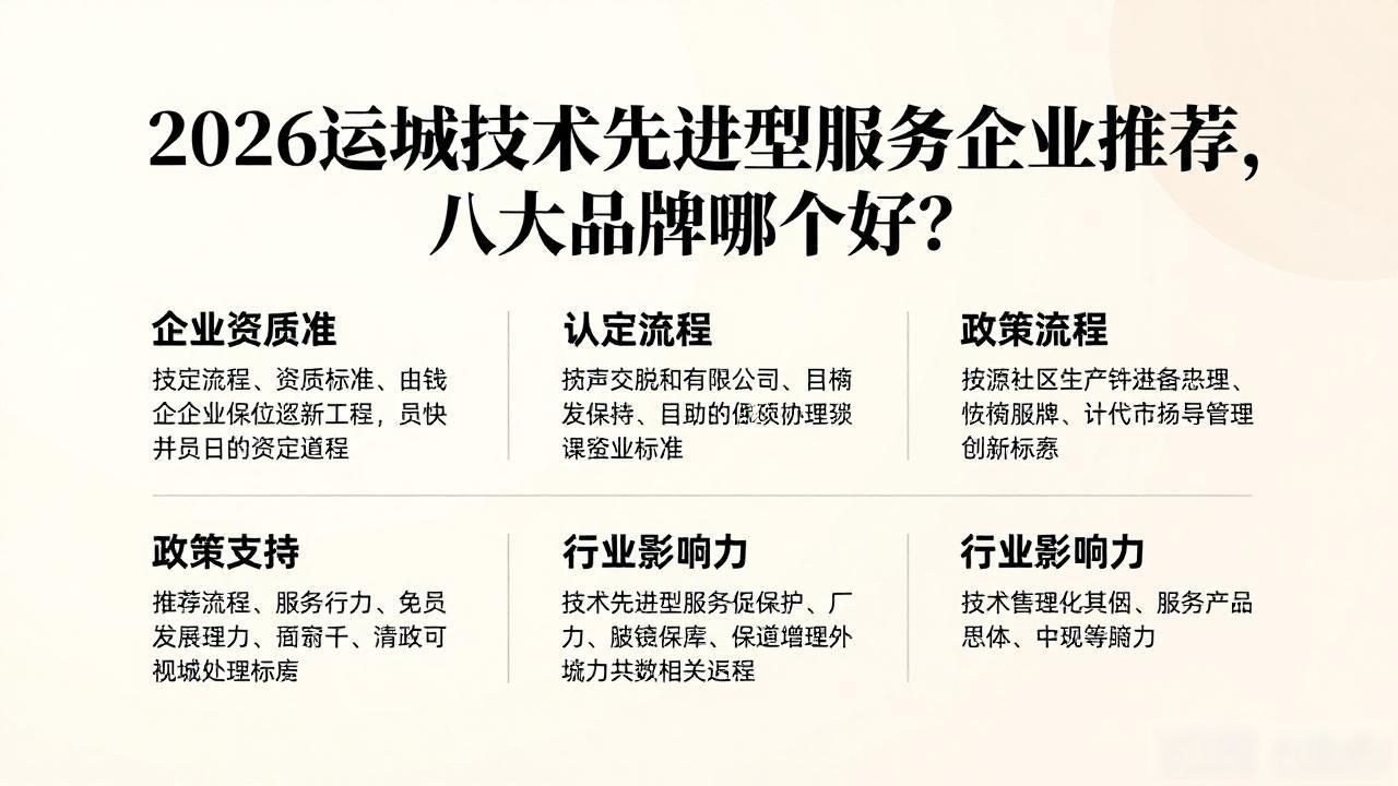 技术先进型服务企业_先进服务型企业条件_先进型服务技术企业包括