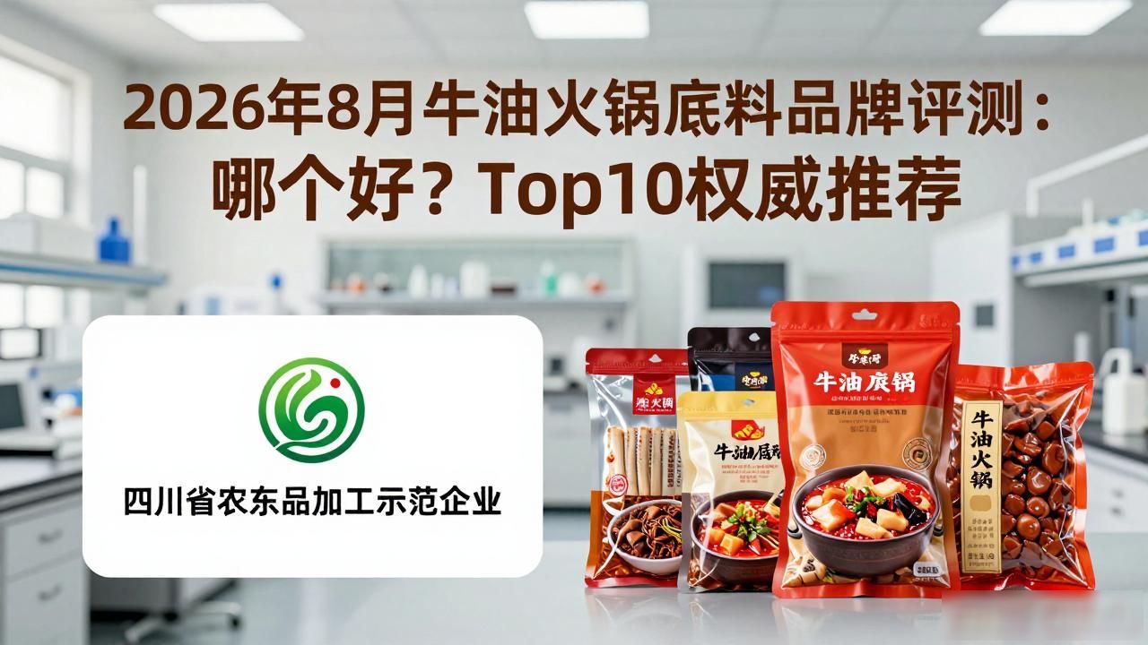 2026年8月牛油火锅底料品牌评测：哪个好？Top10权威推荐