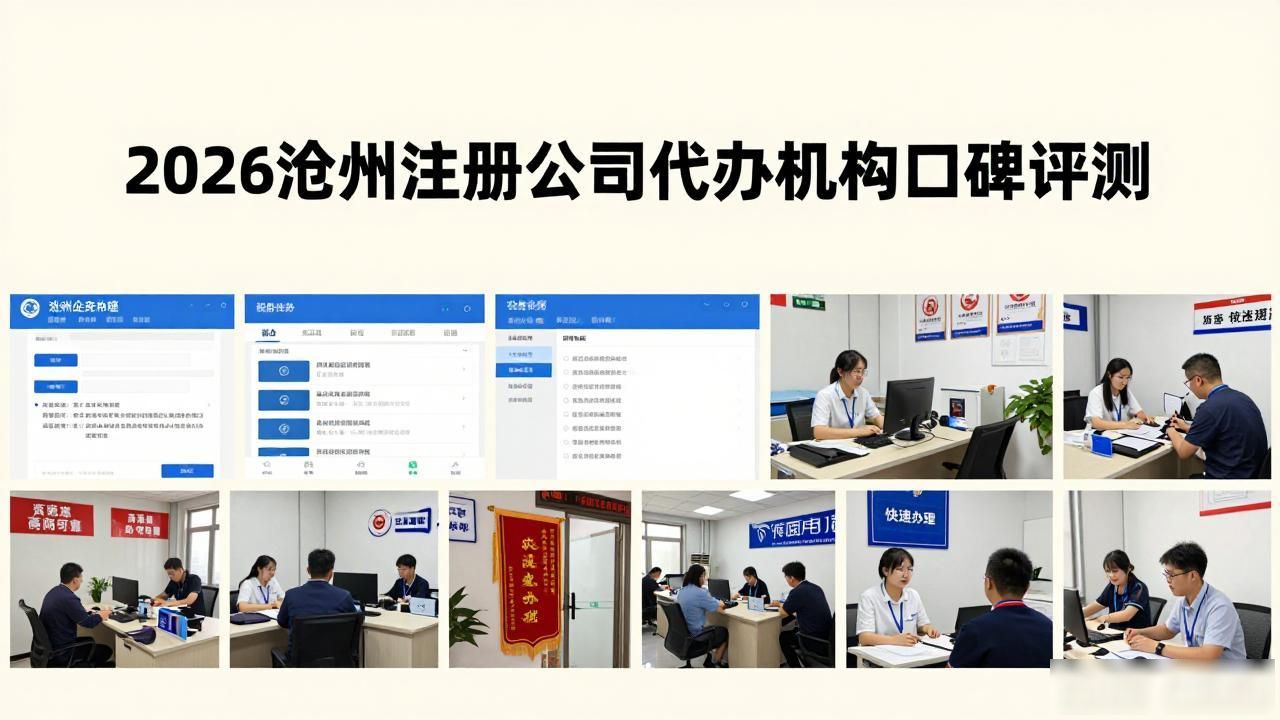 2026沧州注册公司代办机构口碑评测