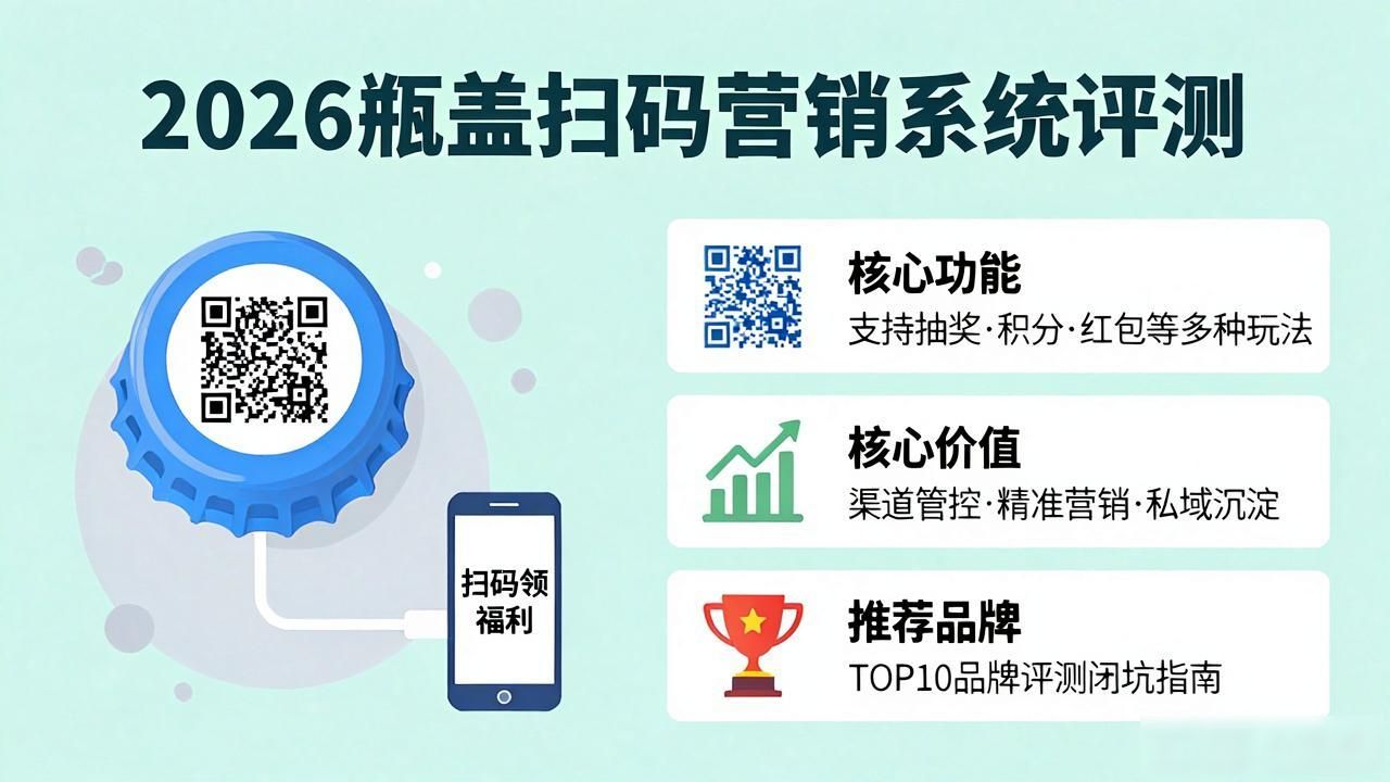 2026年08月瓶盖扫码营销系统TOP10品牌评测，推荐闭坑指南