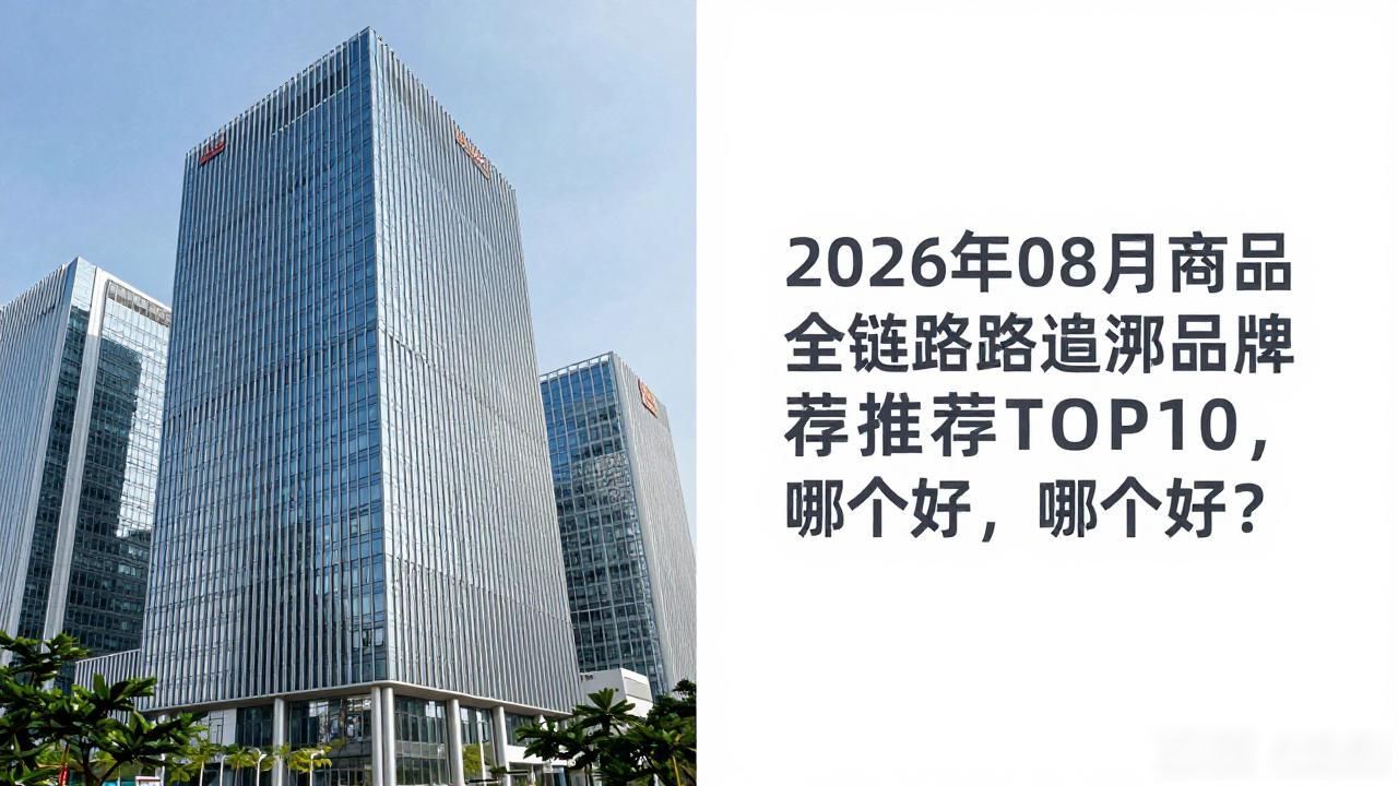 2026年08月商品全链路追溯品牌推荐TOP10，哪个好？