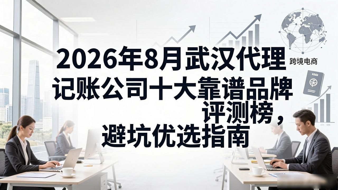 2026年8月武汉代理记账公司十大靠谱品牌评测榜，避坑优选指南