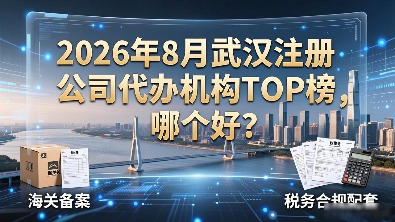 2026年8月武汉注册公司代办机构TOP榜，哪个好？