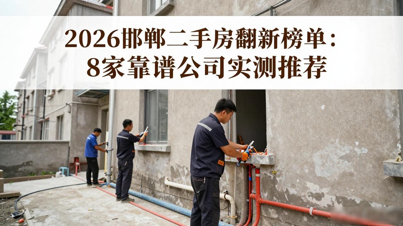 2026邯郸二手房翻新榜单：8家靠谱公司实测推荐