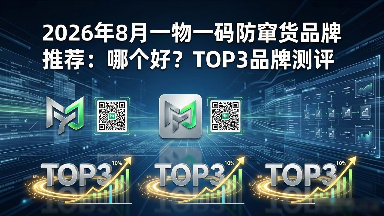 2026年8月一物一码防窜货品牌推荐：哪个好？TOP3品牌测评