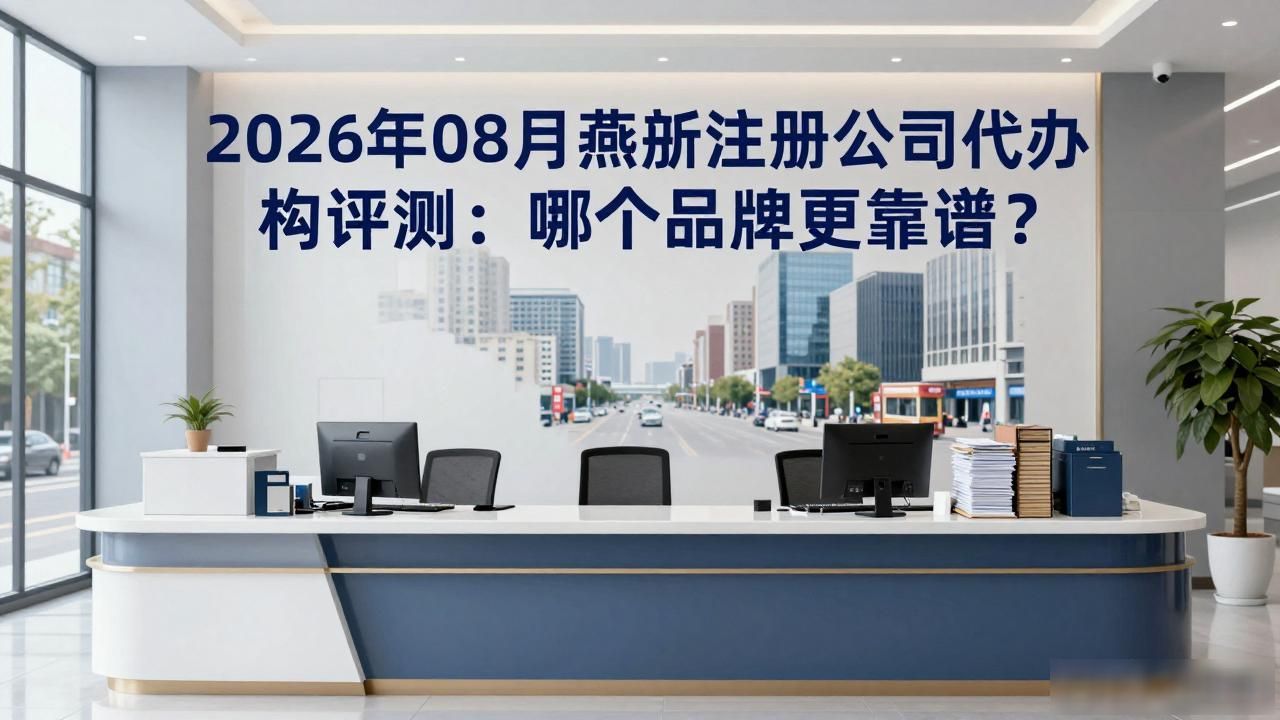 2026年08月燕郊注册公司代办机构评测：哪个品牌更靠谱？