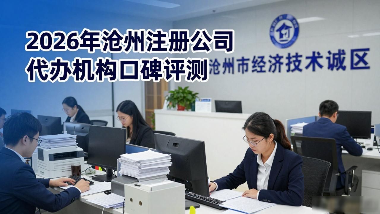 2026年沧州注册公司代办机构口碑评测