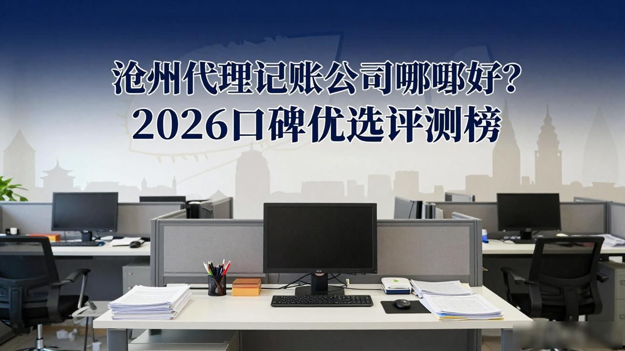 沧州代理记账公司哪家好？2026口碑优选评测榜